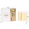 8" Flameless Wax Candles with Remote Control, 6ct.